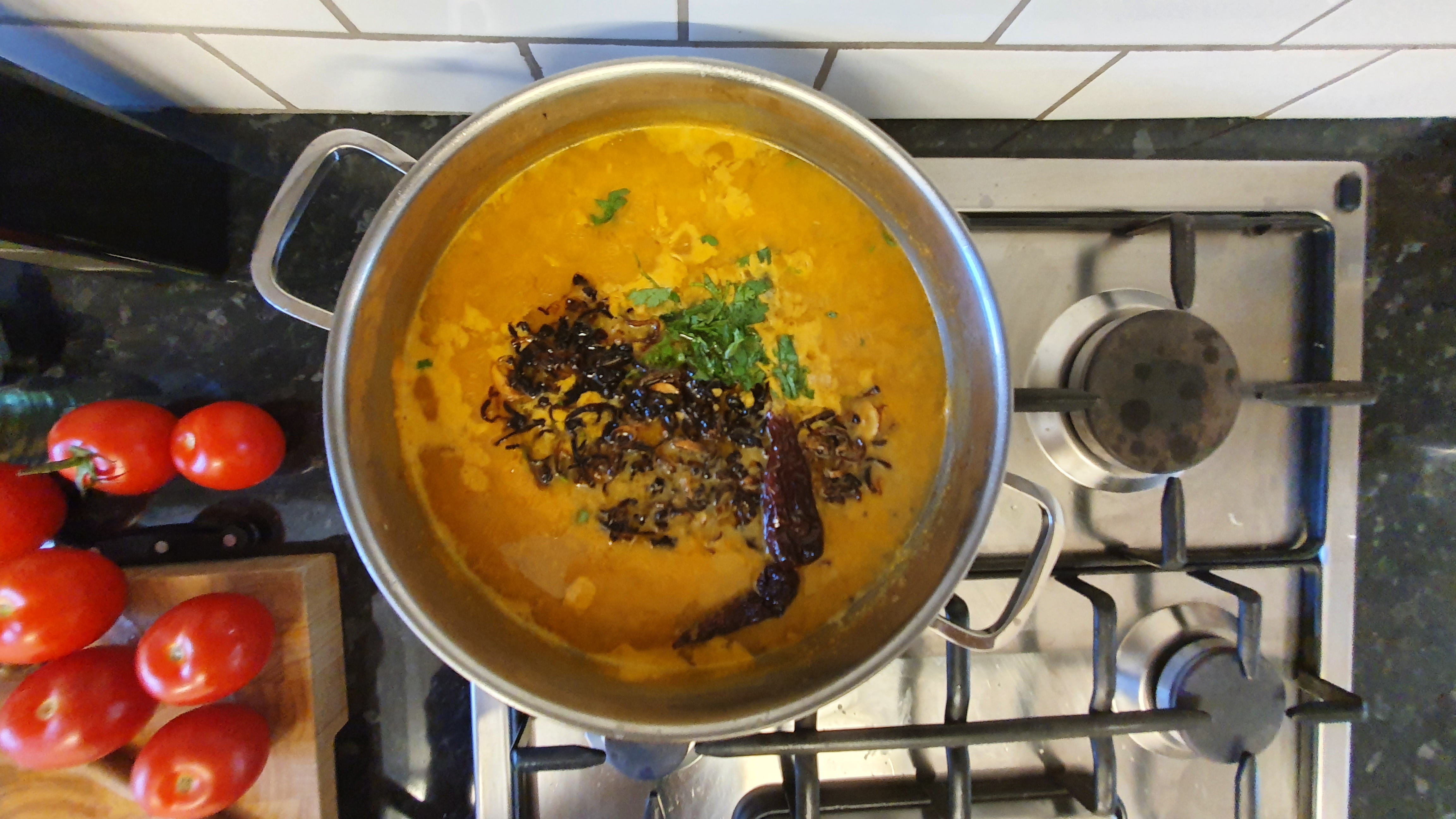 Dal Tadka — golden lentils with a spiced tarka