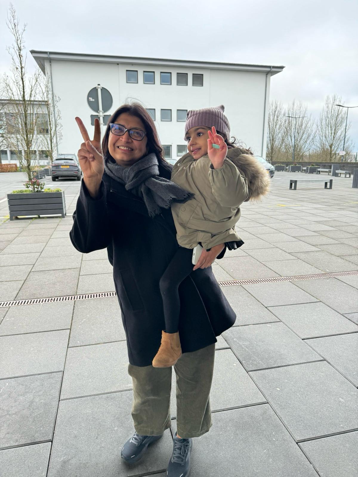 Portrait of Bagya smiling warmly